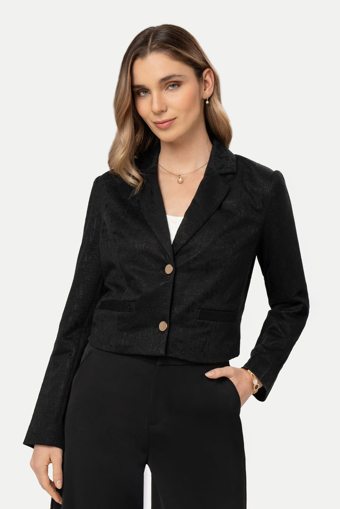Blazer Cropped Fit Kendall BLAZERS MOIXX Negro S 
