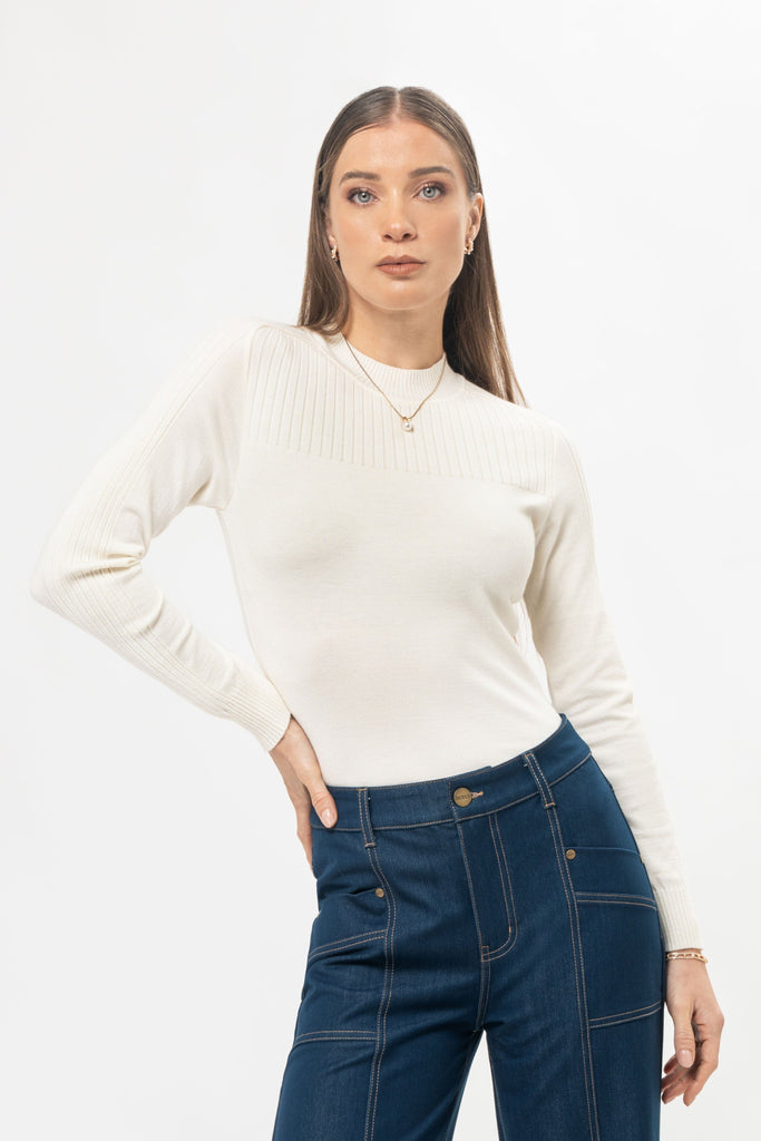 Cafarena Manga Larga Lilia CAFARENAS MOIXX Blanco S 