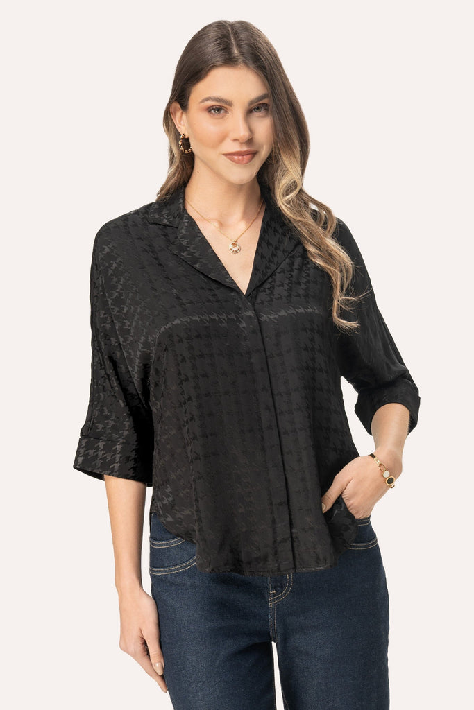 Camisa Manga 3/4 Didi CAMISAS MOIXX Negro S 