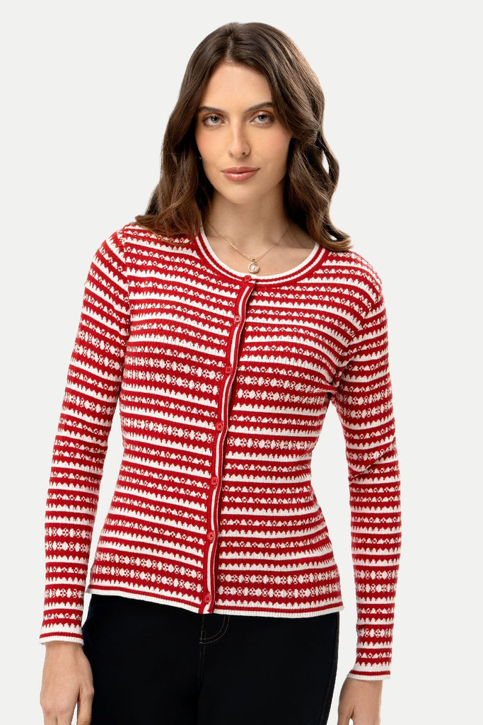 Cardigan Hadid CARDIGANS MOIXX Rojo S 