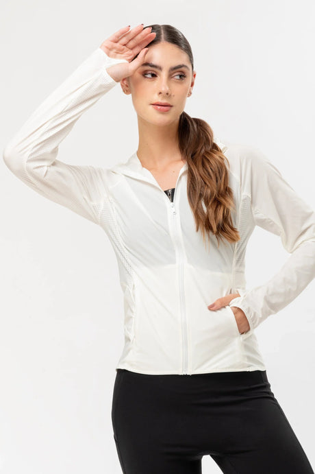 Casaca Cortaviento Steff CASACAS SUEN Blanco S 