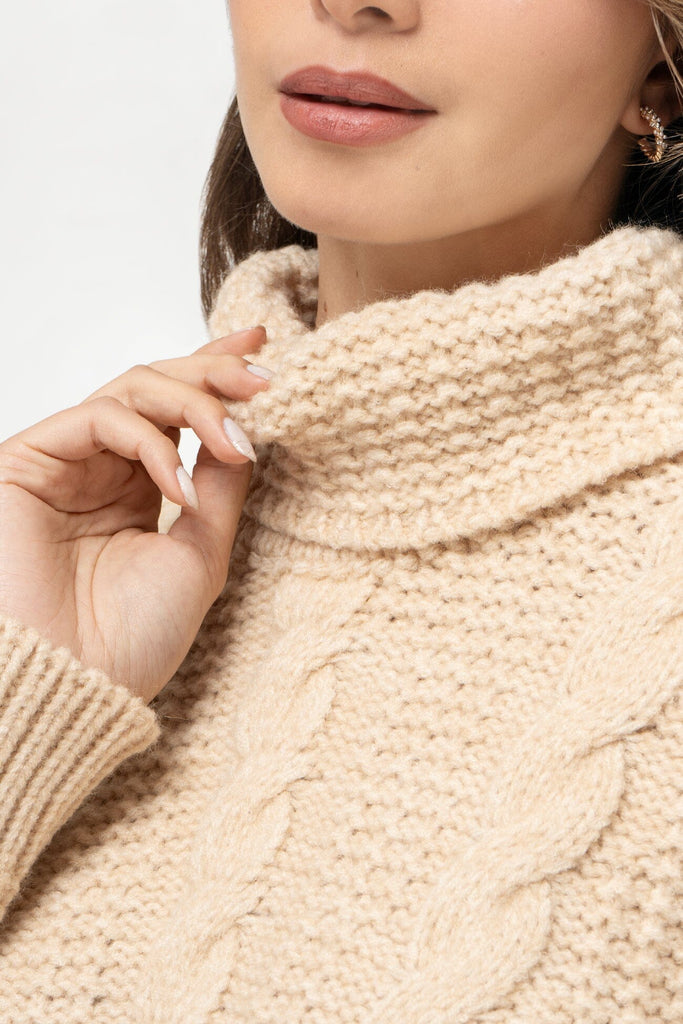 Chompa Cuello Tortuga Dalila CHOMPAS MOIXX 