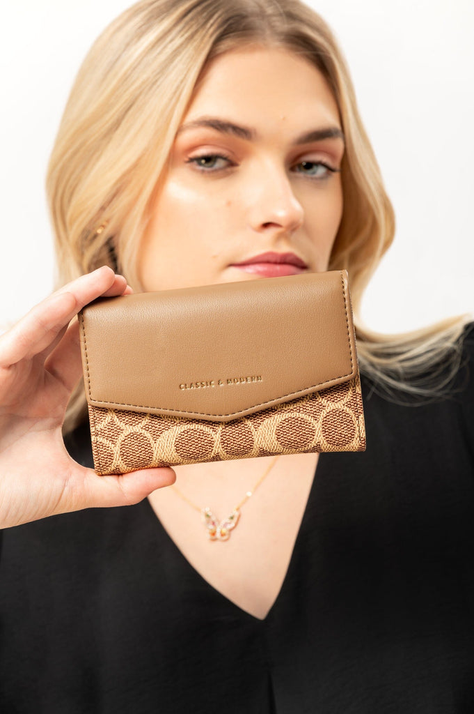 Billetera Grace Mediana - Beige BILLETERAS MOIXX 
