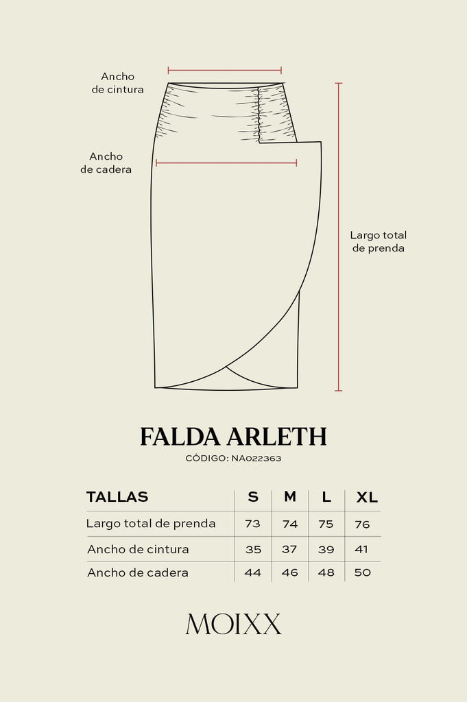 Falda Arleth FALDAS MOIXX 
