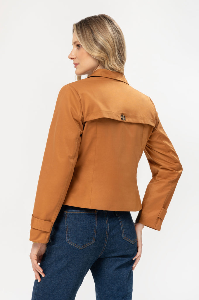 Gabardina Cropped Fit Maes ABRIGOS MOIXX 