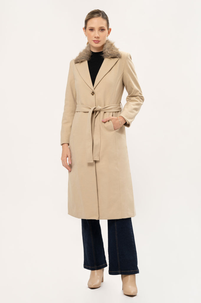 Maxi Abrigo Bosnia ABRIGOS & CASACAS MOIXX Beige S 