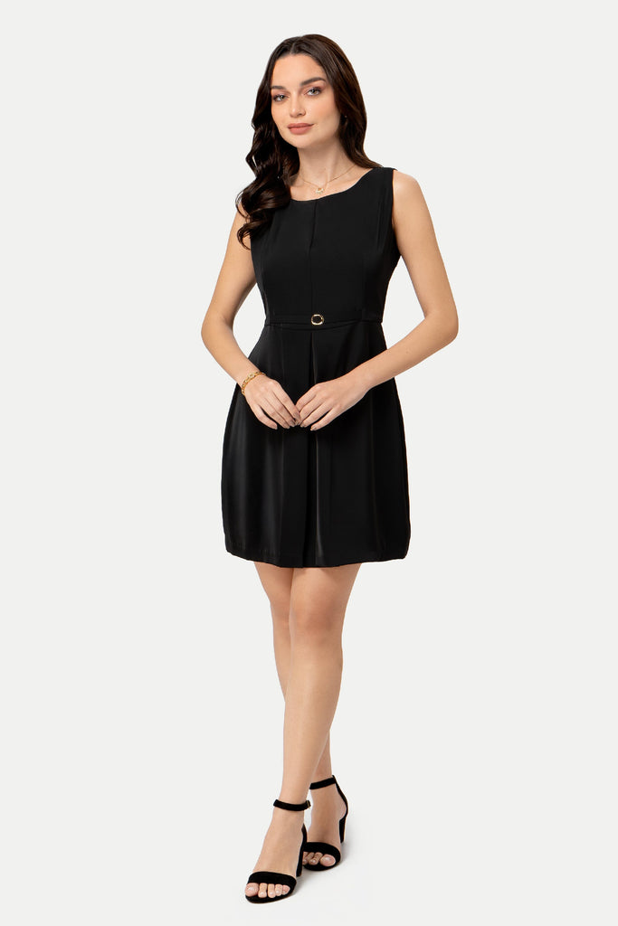 Midi Vestido Naomi VESTIDOS MOIXX Negro S 