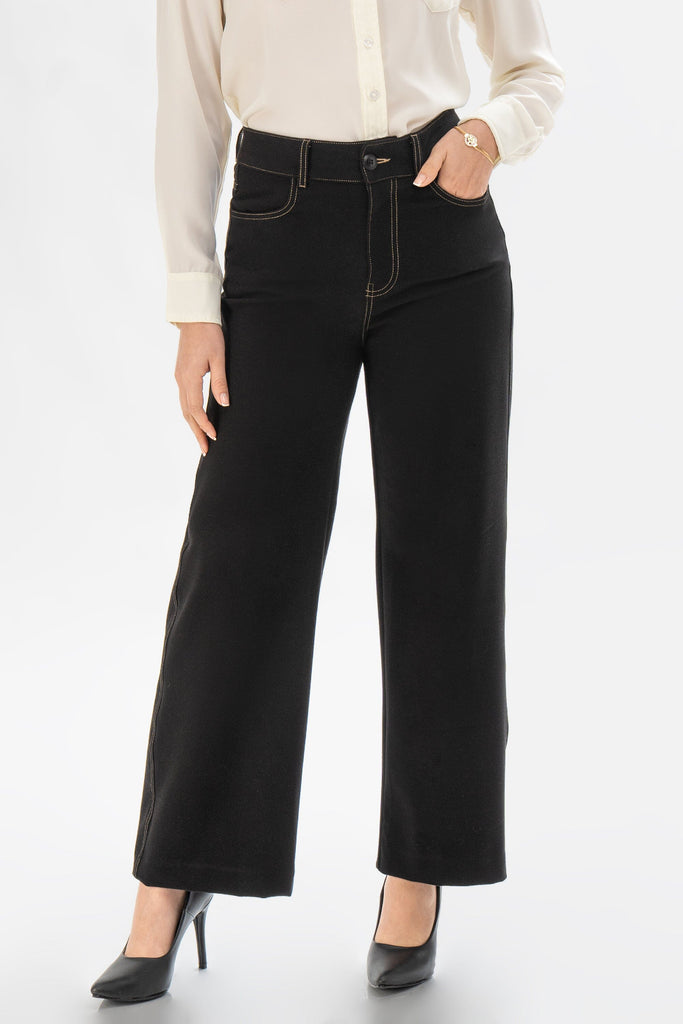Pantalon Wide Leg Lucero PANTALONES MOIXX Negro S 