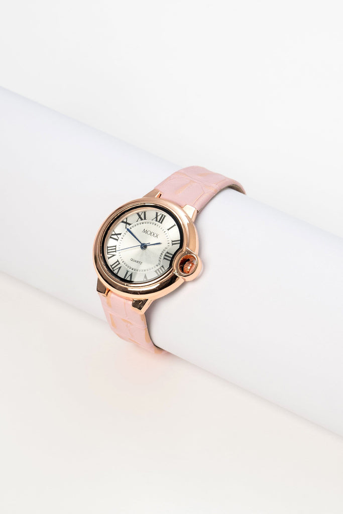 Reloj Sport Elegante Circular Mediano RELOJES MOIXX Rosado 