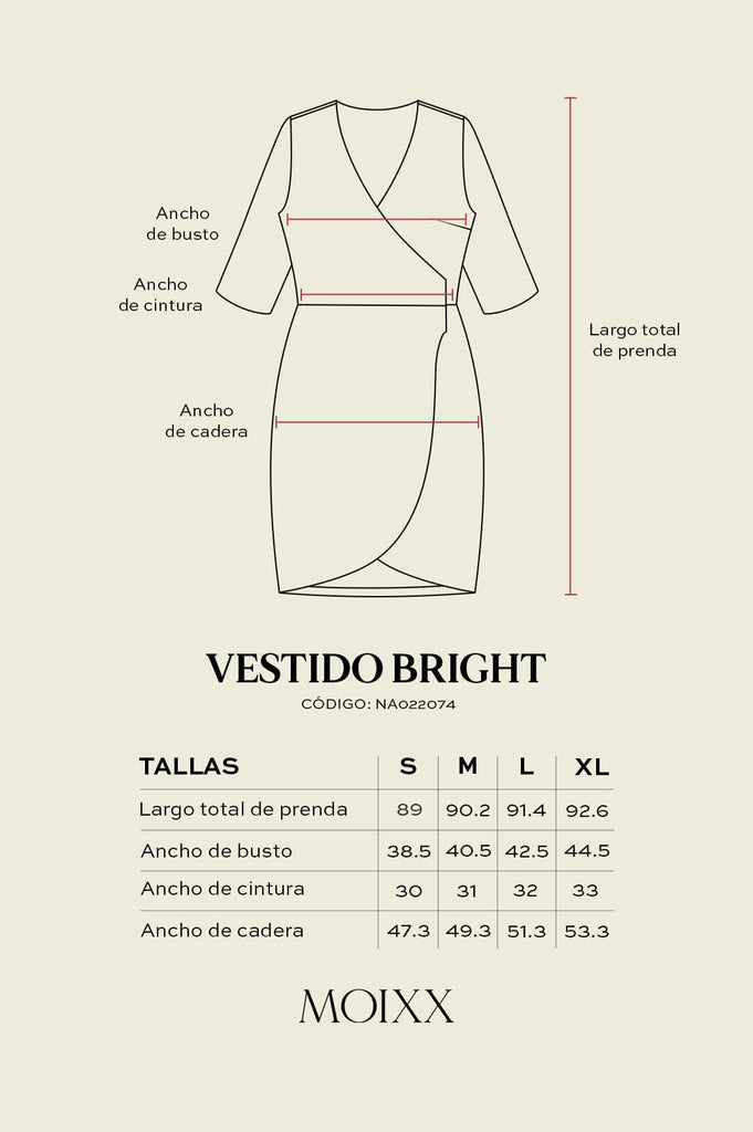 Vestido Bright VESTIDOS MOIXX 