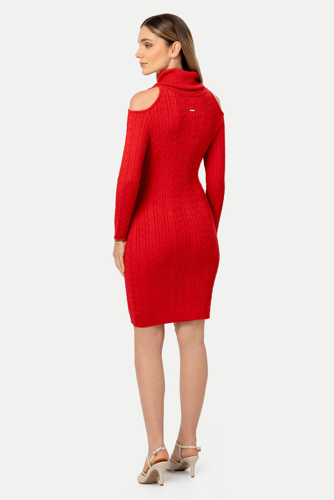 Vestido Cuello Tortuga Melinda VESTIDOS MOIXX 