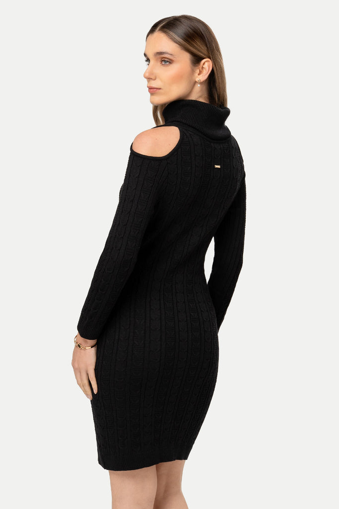 Vestido Cuello Tortuga Melinda VESTIDOS MOIXX 